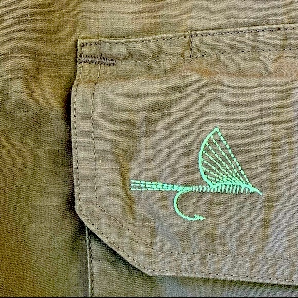 Pacific Fly Cotton Button Down Fishing Shirt | XXL - Picture 4 of 9